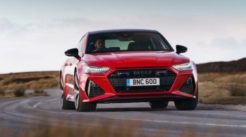 Audi RS7 Sportback ยนตรกรรม 5 ประตูสไตล์ Coupe