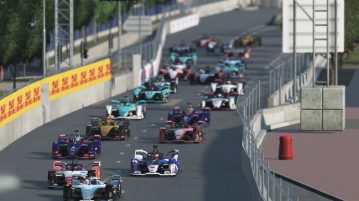 ทีม Nissan e.dams ร่วมการแข่งขัน Virtual Formula E