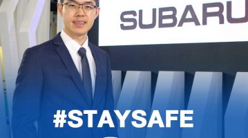TC Subaru จัดกิจกรรม #STAYSAFE บน Facebook