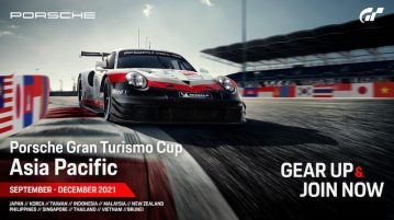 กลับมาอีกครั้งอย่างยิ่งใหญ่กับการแข่งขันรายการ Porsche Gran Turismo Cup Asia Pacific