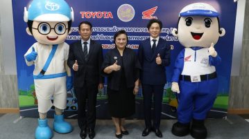 TOYOTA ร่วมพิธีลงนามบันทึกข้อตกลง ผลักดันสังคมไทยสู่สังคมแห่งความปลอดภัย
